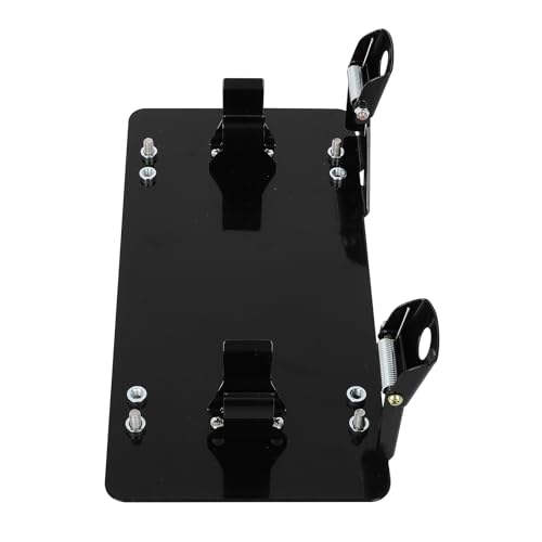 OCPTY Flip Up License Plate Mount Winch Roller Fairlead Mounting Bracket 8 3/4 Inch Holder Stainless Steel - Thumbnail 2