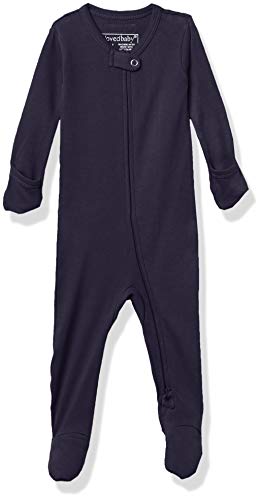 Image of L'ovedbaby Unisex Organic Baby Zipper Footie
