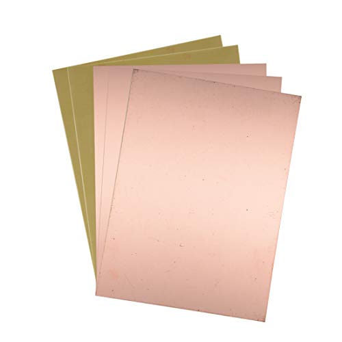 Carte circuit imprimé FR4 plaque cuivre 200 x 150 mm épaisseur 1.6 mm lot de 5
