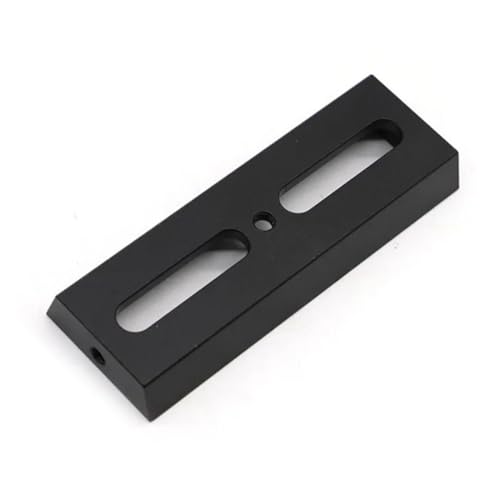 Placa de cola de milano de 120 mm con tornillo de 3/8 para un montaje estable