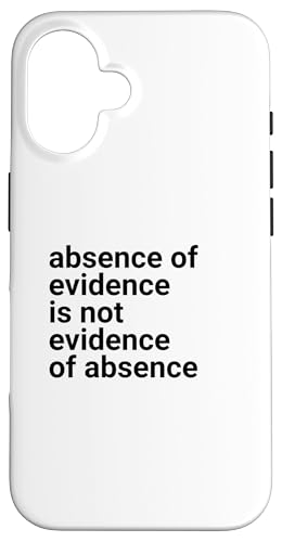 Absence of Evidence Scientific Method and Religious Design �X�}�z�P�[�X iPhone 16 �p