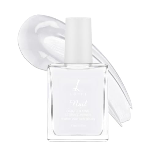 LOPHE Fortalecedor de Uñas, 15 ML Agente Reparador de Uñas, Solución de Cuidado de Uñas, Tratamiento y Refuerza Clavo Dañadas, Endurecedor para Clavar Frágiles, Fácil de Aplicar (Lechoso)