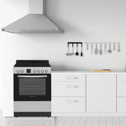 Equator Advanced Appliances ECR 244 Equator Stainless Steel Electric Stove With Convection Oven, Air Fryer & Ceramic Cooktop 24-Inch, 4 Burners - Kitchen Cooking Range thumb #3
