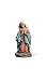 Joseph's Studio Praying Madonna Virgin Mary Statue 7 Inch Painted Cast Marble Resin Beautiful Face