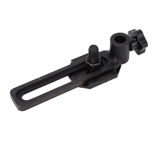 Lathe Tool Holder Base 16MM Hole Diameter Alloy Steel Woodworking Turning Tool Rest for 5/8 Inch Post