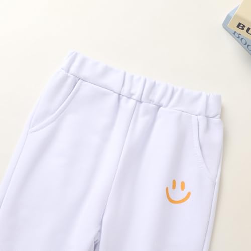 Image of YOUNGER STAR Toddler Baby Boy Girl Clothes Fall Winter Outfits Long Sleeve Hoodie Sweatshirt Sweat Pants Cotton Sweatsuits
