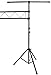 American Sound Connection Pro Audio Mobile DJ Light Stand 10 Foot Length Portable Truss Lighting System with T-Bar