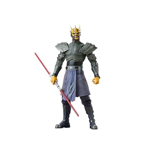 Hasbro Star Wars The Black Series, Savage Opress, action figure Deluxe collezionabile ispirata alla serie "Star Wars: The Clone Wars", da 15 cm