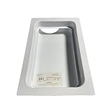 DBX1000M Metal Dryer Vent Box With Snap on Trim Ring | Dryer Box | Recessed Dryer Vent Box | Dryer Vent | Up or Down venting & More | 2x4"