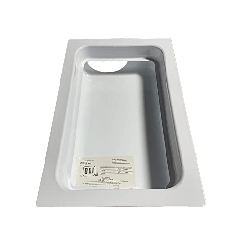 DBX1000M Metal Dryer Vent Box With Snap on Trim Ring | Dryer Box | Recessed Dryer Vent Box | Dryer Vent | Up or Down venting & More | 2x4"