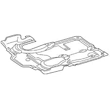 Mercedes Benz Genuine Rear Deflector 211-520-42-23
