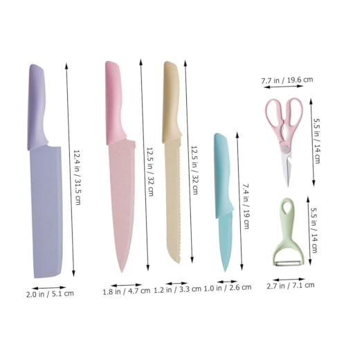 Set Cuchillos Cocina 5 Piezas Acero Inox base miniatura 2