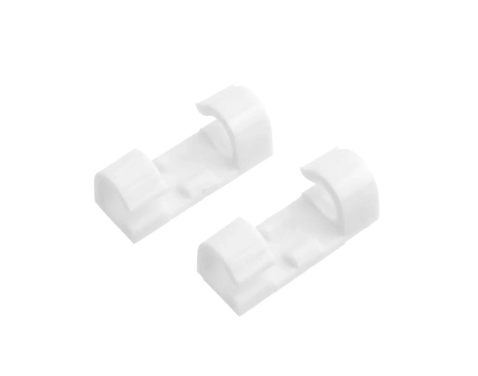 Dpnentv White-20Pcs Self Adhesive Cable Clips Cord Organizer Earphone Line Fixed Clamp