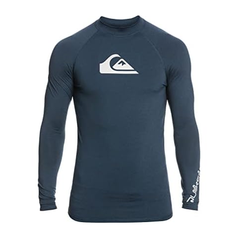 Quiksilver Men's All Time Rash Guard Shirt Cover