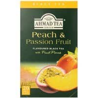 Ahmad Tea Peach & Passion Fruit Black Tea, 20-Count Boxes
