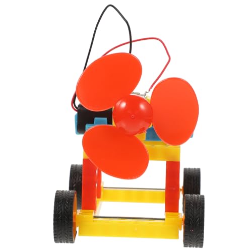 Milisten Kit Éducatif Stem pour Garçon Fille Voiture Éolienne à Assembler Jouet d'apprentissage DIY pour Projets Scolaires Encourage La Créativité Et Apprentissage Pratique des Principes Én