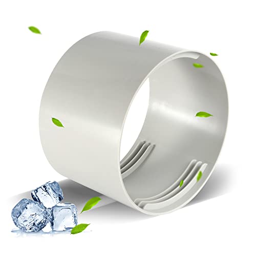 Tuyau d'évacuation climatique, interface tuyau d'échappement Ø 130/150 mm, flexible en PVC, raccord de tuyau d'échappement pour climatisation, sèche-linge, hotte aspirante (150 mm)