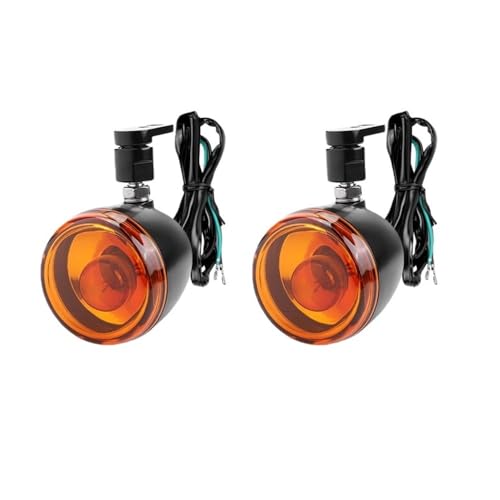 Clignotants moto LED et feux DRL en aluminium pour remplacer les ampoules Dyna