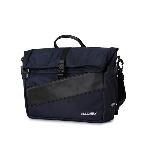 Image of Assembly Messenger Bag with Sleek Construction & Laptop Protection, Water-Resistant Laptop Bag for Office & Commuting