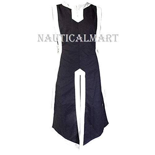 NauticalMart Fantasy Metal Templar of Negation Armour - LARP/Costume with Medieval Cape