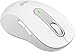 Logitech Signature M650 Mouse - Optical - Wireless - 32.81 ft - Bluetooth - Off White - USB - 4000 dpi - Scroll Wheel - 5 Programmable Button(s) - Large Hand/Palm Size - Left-handed - 1 x AA Battery S