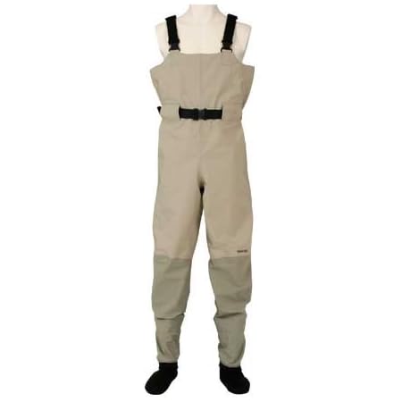 Amazon リバレイ Rivalley ゴアテックス 3dチェストハイストッキングウェーダーii ライトグレー グレー 5231 Rivalley リバレイ ウェーダー