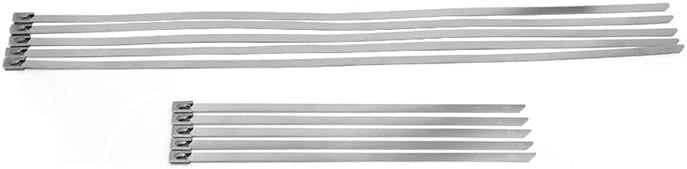 10/24pcs ATV Automotive Stainless Steel CV Half Shaft Boot Band Clamp Buckle Small Large Bands(24pcs)