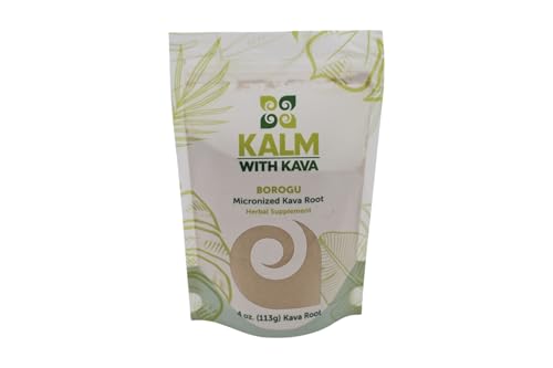 KALM with Kava Borogu Micronized Kava (4 oz)