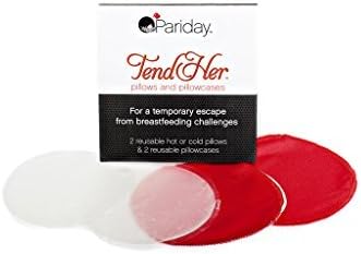 Pariday TendHer 2 Hot or Cold Pillows and 2 Reusable Pillowcases by Pariday