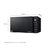 LG MH6535GDS Smart Inverter, Microondas 1000 W con Grill 900 W, Color Negro, 25 Litros #2