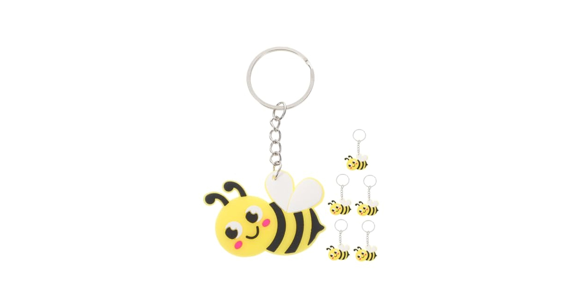 Amazon.co.jp: [OFFSCH] 6個 蜂キーホルダー ミツバチのキー