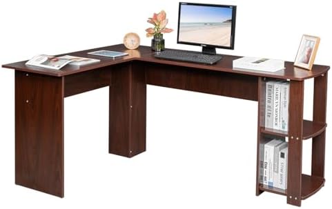 Experience Convenience with KARFER L-Shaped Computer Desk!