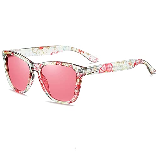 Lunettes de soleil UV400 carrées pour le cyclisme la pêche et la plage en bikini