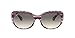 Produktbild Ray-Ban Unisex-Erwachsene RB4325 Sonnenbrille, Streifen Bordeaux Havanna/Grau Verlauf Dunkelgrau, 59