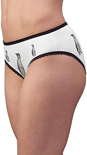 Humboldt Penguin Panties, Humboldt Penguin Underwear, Briefs, Cotton Briefs, Funny Underwear, Panties For Women