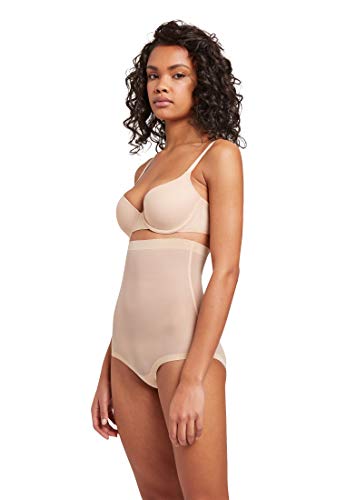 Wolford Control Culotte Taille Haute en Tulle Femme gainante culotte ventre plat couleur chair