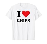 J'adore les chips. J\'aime les chips, j\'aime les chips T-Shirt