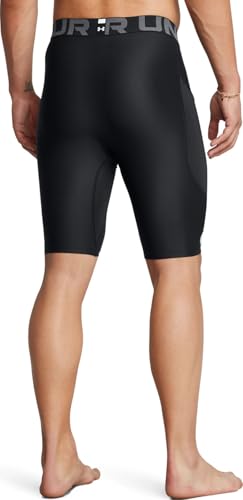 Image of Under Armour Men's Polyester Blend HeatGear Armour Long Shorts