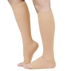 30-40mmhg Open-toe Beige