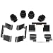 ACDelco 18K1047X Professional Front Disc Brake Caliper Hardware Kit with Clips and Seals