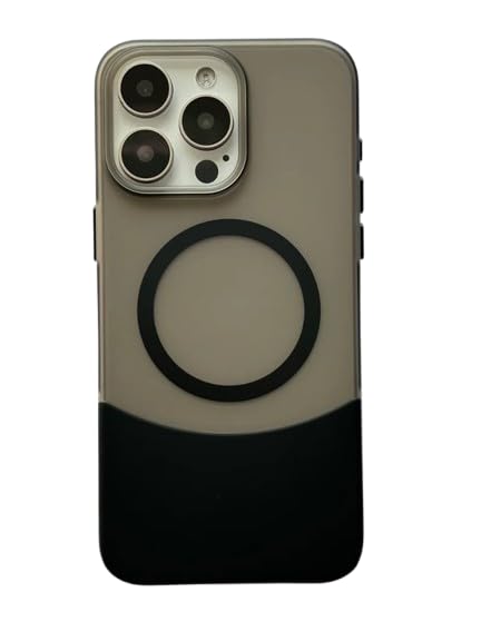 Image of MILLION CASES Back Cover Case for iPhone 14 Pro Shockproof Protective Versatile Detachable Mag-Safe Case for Men & Boys(Black)