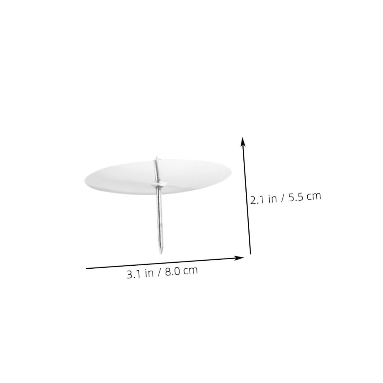 MAGICLULU 12pc Metal Christmas Tree Candle Holders Spike Versatile Decorative Favors