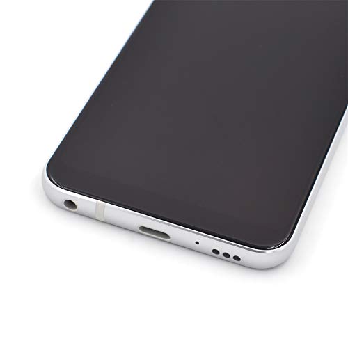 Image of Display Touch Screen Assembly with Frame Replacement for LG Q7 Q610 Silver