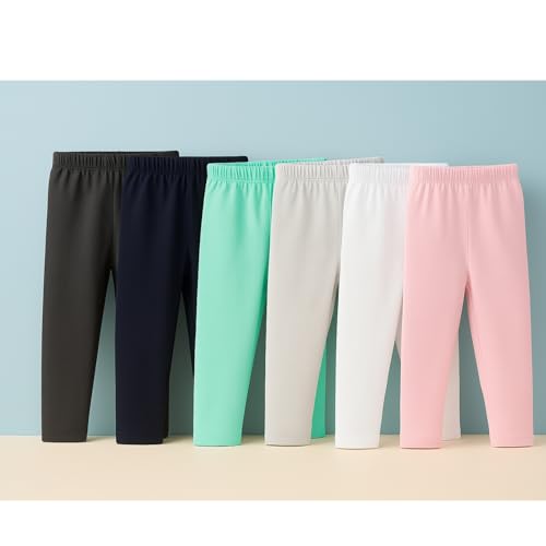 Image of EIO Unisex Baby Unisex Baby Baby Cotton Snug Soft Pants /Diaper Fit /Pyjama /Leggings(Pack of 7). (Pack of 7, 6-9 Months)