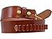 10023 100 Heavy Saddle Leather Pistol Cartridge Belt, Walnut Oil, Plain Finish