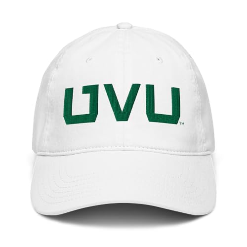Gorra de béisbol ajustable blanca Utah Valley Wolverines miniatura 2