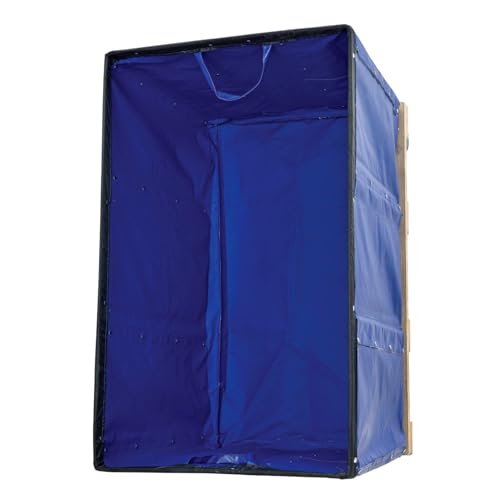 Carretilla de vinilo azul 54" L x 34" W x 36" H miniatura 4