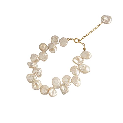 Bracelet femme perle véritable argent 925 le cadeau bohème idéal pour elle