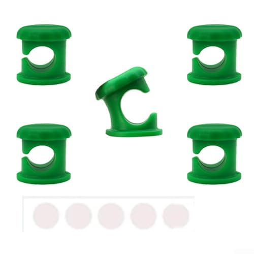 Kletterpflanzen-Clips, Rankenpflanzen-Stützwand, Gartenclips für Pflanzen, 2 x 2 x 2 cm, für Efeu, Pothos, Philodendren, Tomaten, Gurken (5 Stück)