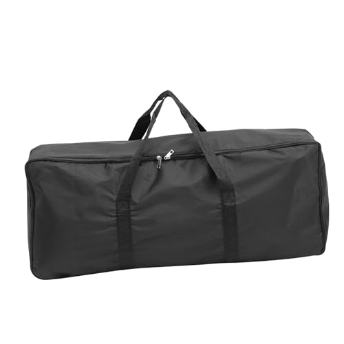 DECOMELODY Borsa Portaoggetti Multifunzionale per Griglia da Campeggio, Custodia Leggera Chiusura a Cerniera 32x7x14 Pollici, Adatta per Attrezzi da Barbecue